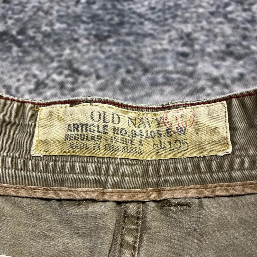 Old Navy Cargo Shorts Mens 31‎ Utility Skater Paratrooper Distressed Vintage Y2K